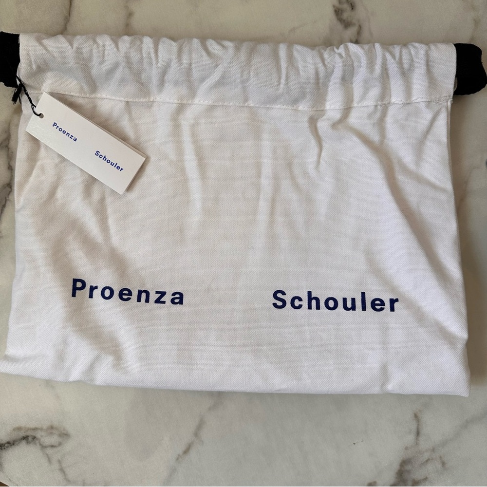 Proenza Schouler PS1 Mini Crossbody in Black Soft Suede - Picture 16 of 16